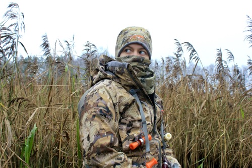 Женская линейка в камуфляже Marsh.