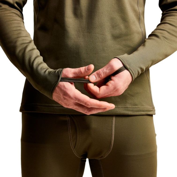 Водолазка SITKA Core Mid Wt Zip-T New цвет Pyrite фото 7