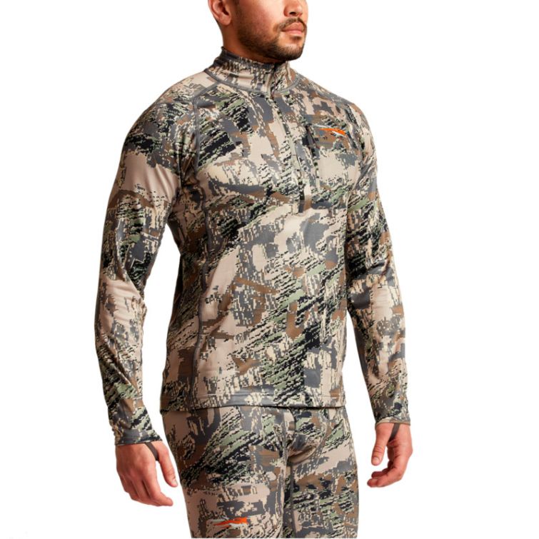 Водолазка SITKA Core Mid Wt Zip-T New цвет Optifade Open Country фото 4