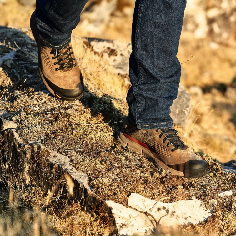 Ботинки треккинговые DANNER Trail 2650 Mid 4" GTX цвет Dusty Olive фото 9