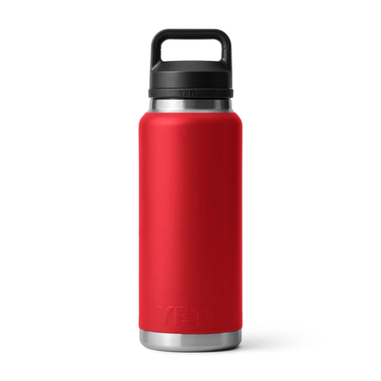 Термос YETI Rambler Bottle Chug Cap 1065 (36 oz) цв. Rescue Red фото 4