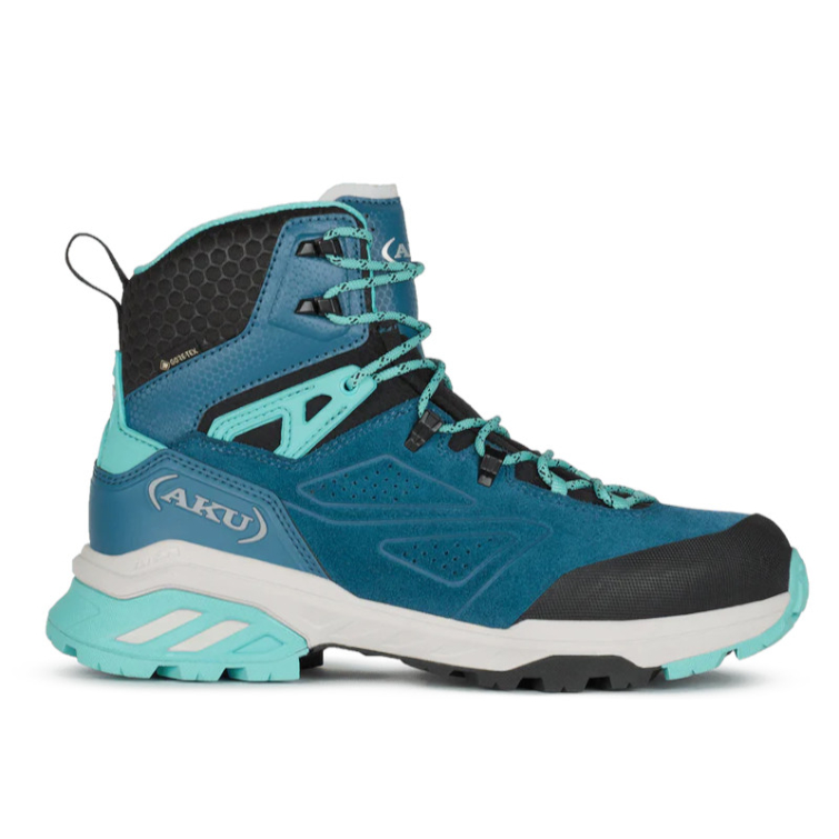 Ботинки треккинговые AKU WS Reactive GTX цвет Asphalt Blue / Aqua Green фото 5
