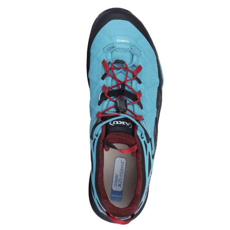 Кроссовки треккинговые AKU Rocket DFS GTX цвет Black / Turquoise фото 3