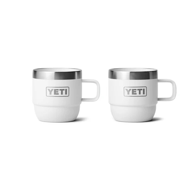 Термокружка YETI Rambler Espresso Stackable Mug (2 шт.) 180 (6 oz) цв. White фото 1