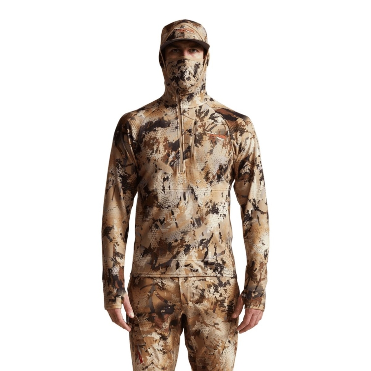 Водолазка SITKA Core Merino 330 Hoody цвет Optifade Marsh фото 6