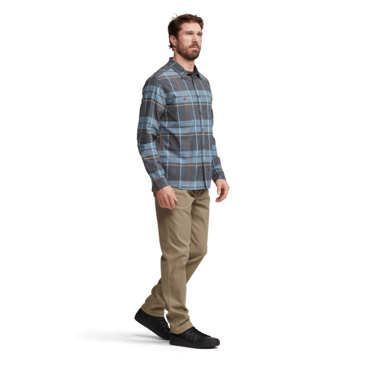 Рубашка SITKA Ambary LS Shirt цвет Pacific Fall Plaid фото 5