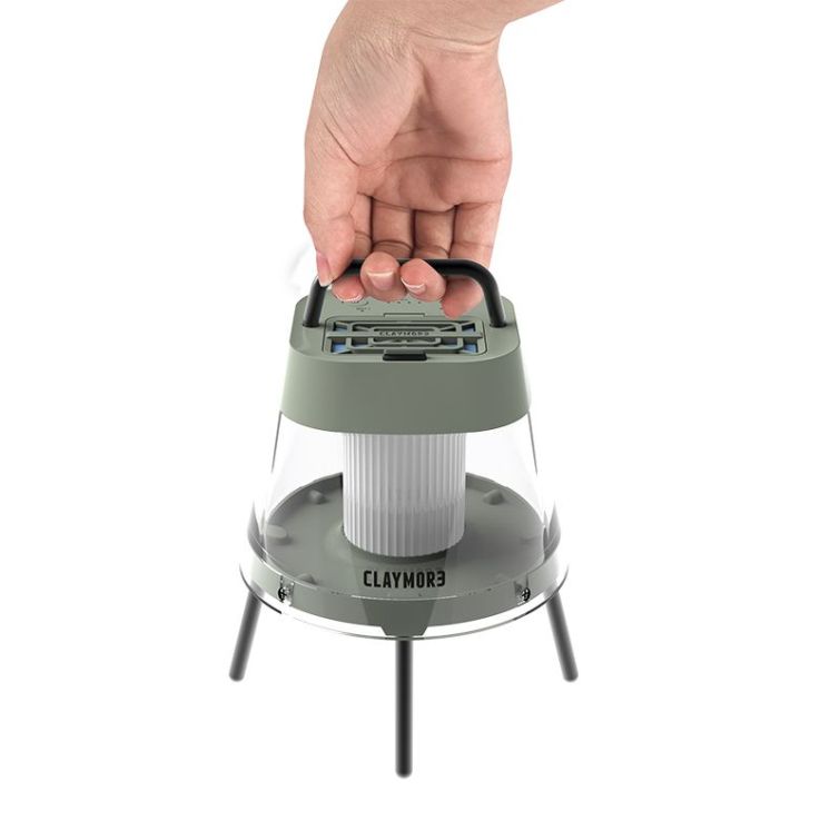 Фонарь кемпинговый антимоскитный CLAYMORE Lamp Athena цв. Moss Green фото 7