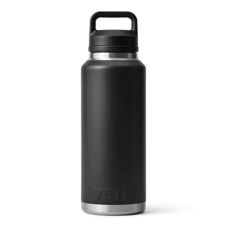 Термос YETI Rambler Bottle Chug Cap 1400 (46 oz) цв. Black фото 2