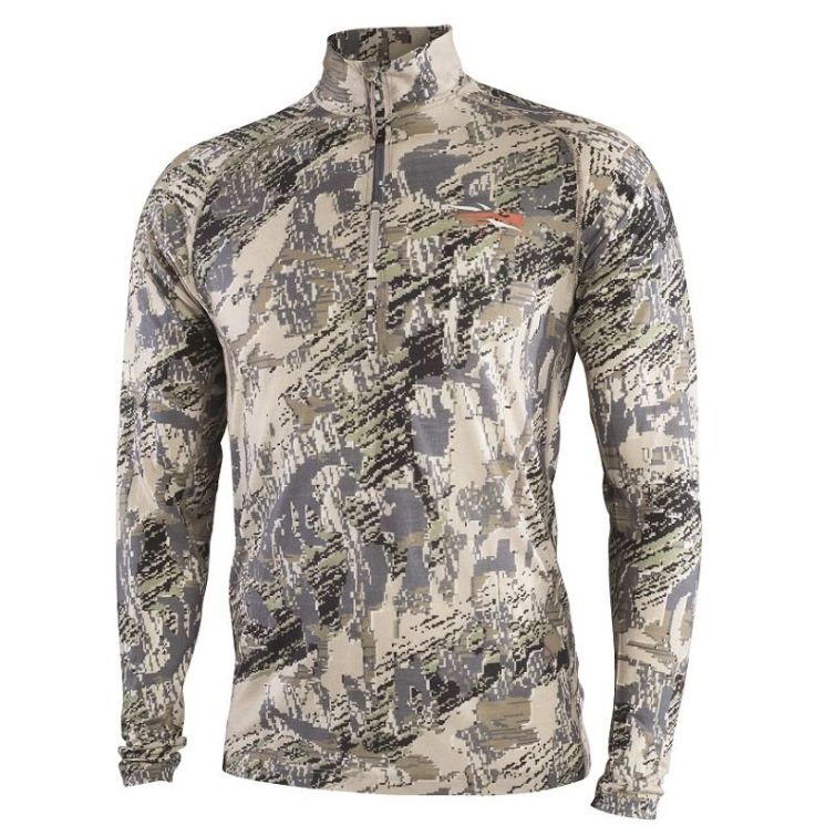 Водолазка SITKA Merino Core Lt Wt Half-Zip цвет Optifade Open Country фото 1