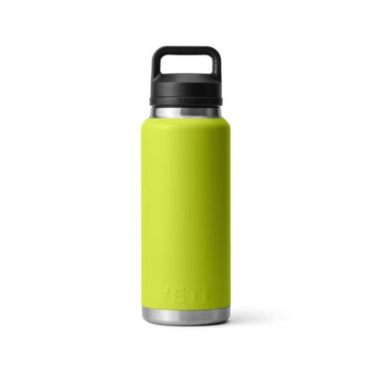 Термос YETI Rambler Bottle Chug Cap 1400 (46 oz) цв. Chartreuse фото 4