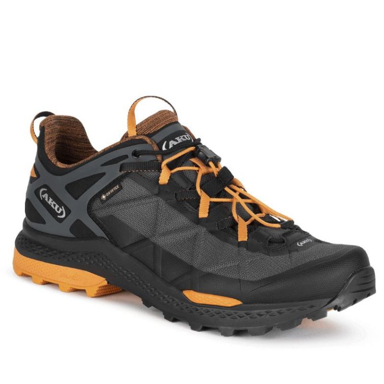 Кроссовки треккинговые AKU Rocket DFS GTX цвет Black / Orange фото 1