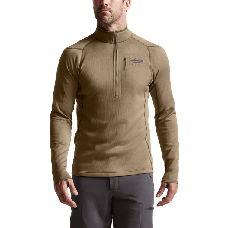 Водолазка SITKA Core Mid Wt Zip-T New цвет Coyote фото 6