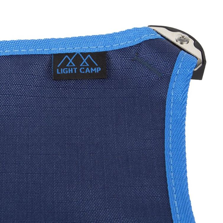 Табурет складной LIGHT CAMP Folding Stool цв. Синий фото 4