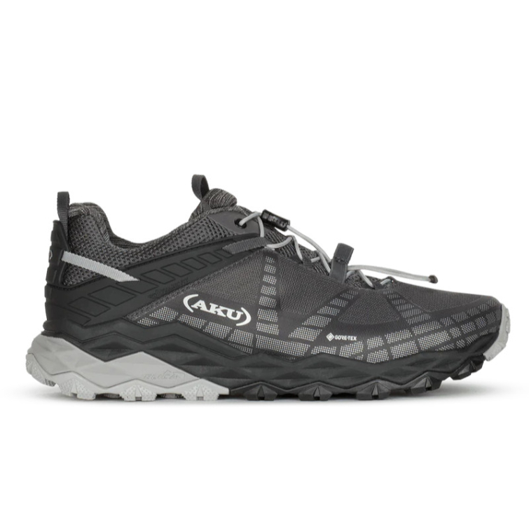 Кроссовки треккинговые AKU Flyrock Mid GTX цвет black / silver фото 5
