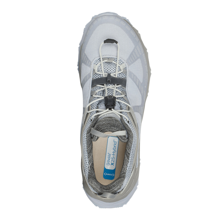 Кроссовки треккинговые AKU WS Flyrock GTX цвет Light Grey / Silver фото 3
