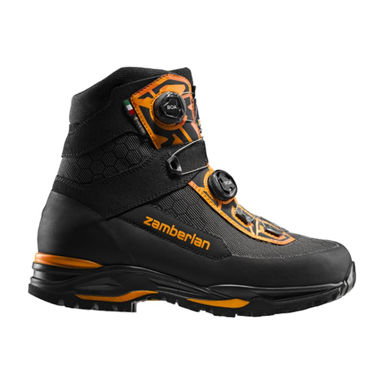 Ботинки ZAMBERLAN 3033 Rondane GTX RR Boa WL цвет Black / Orange фото 4