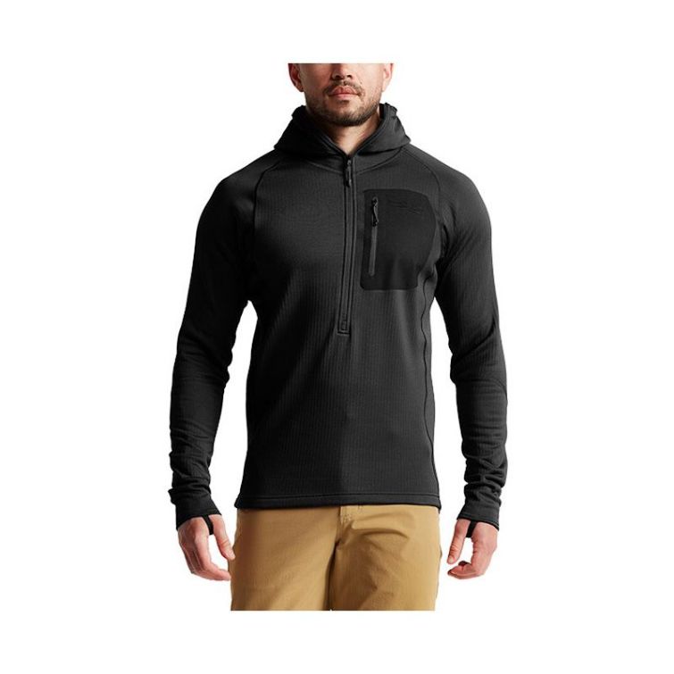 Термокофта SITKA Hvy Wt Hoody цвет Black фото 4