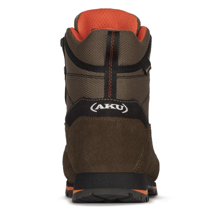 Ботинки треккинговые AKU Trekker III Wide GTX цвет Brown / Orange фото 4