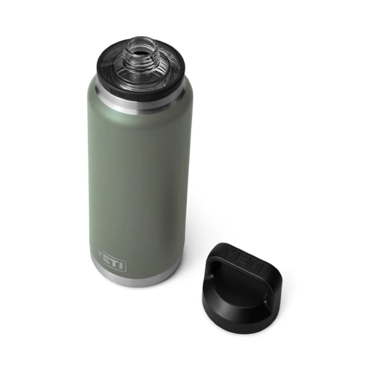 Термос YETI Rambler Bottle Chug Cap 1065 (36 oz) цв. Camp Green фото 2