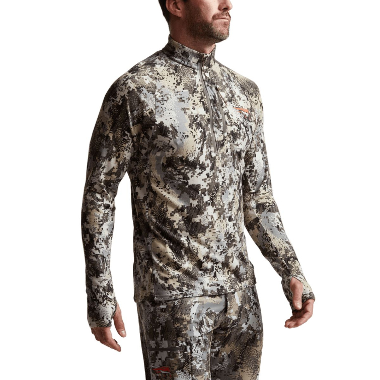 Водолазка SITKA Core Merino 220 Half-Zip цвет Optifade Elevated II фото 4