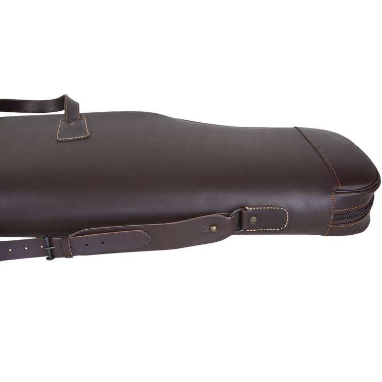 Чехол для ружья MAREMMANO BL 404 Leather Rifle Slip 120 см фото 5