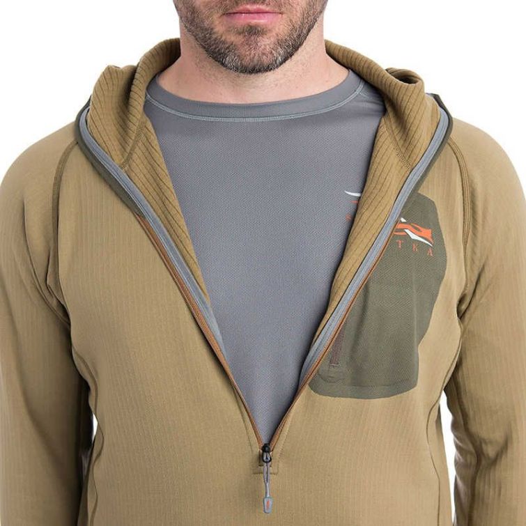 Термокофта SITKA Hvy Wt Hoody цвет Dirt фото 3