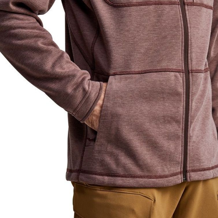 Толстовка SITKA Camp Hoody цвет Bitter Root фото 5