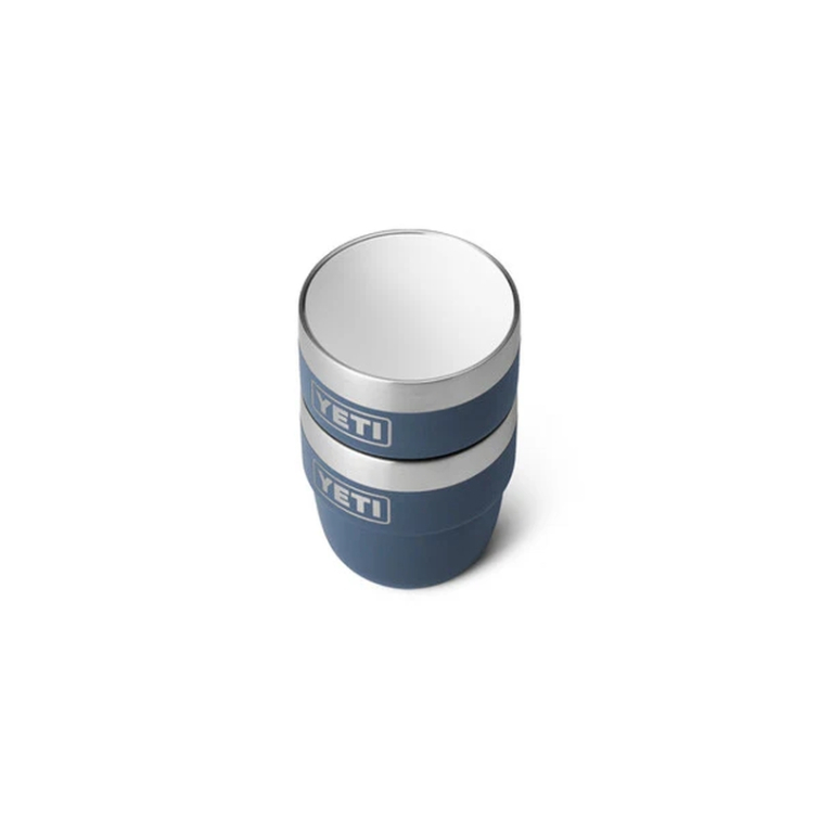 Термочашка YETI Rambler Espresso Stackable Cup (2 шт.) 113 (4 oz) цв. Navy фото 3