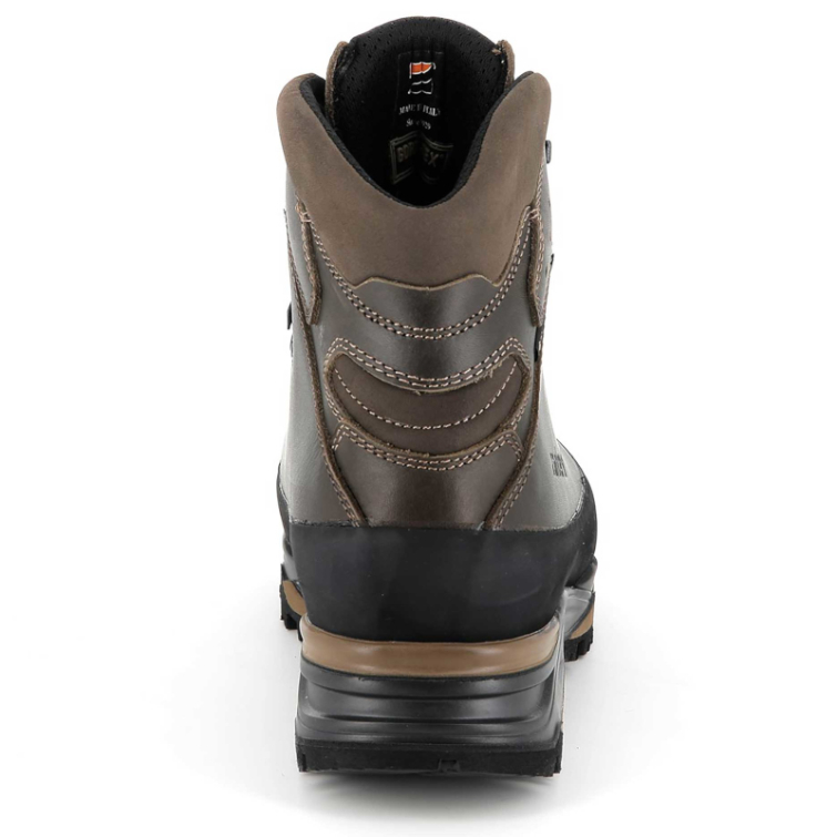 Ботинки ZAMBERLAN 971 Guide Lux GTX RR CF цвет Waxed Dark Brown фото 5