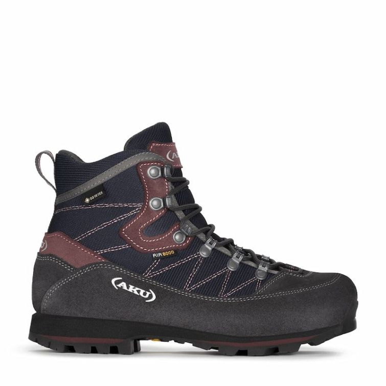 Ботинки треккинговые AKU WS Trekker Lite III Wide GTX цвет Black / Smoked violet фото 5
