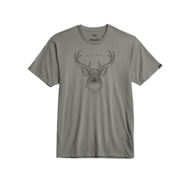 Футболка SITKA 8 Point Tee цвет Field Gray фото 1