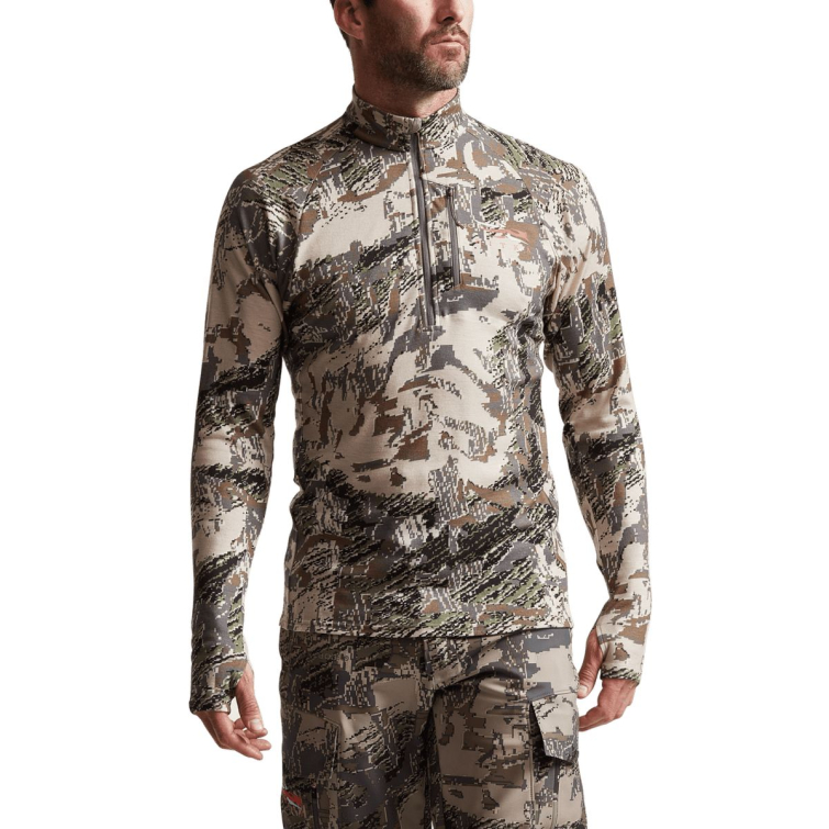 Водолазка SITKA Core Merino 220 Half-Zip цвет Optifade Open Country фото 4