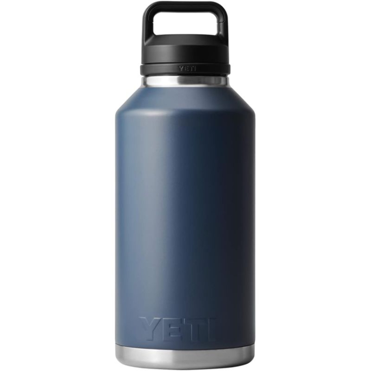 Термос YETI Rambler Bottle Chug Cap 1,9 л (64 oz) цв. Navy фото 1