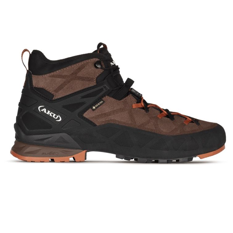 Ботинки горные AKU Rock DFS Mid GTX цвет Brown / Rust фото 5