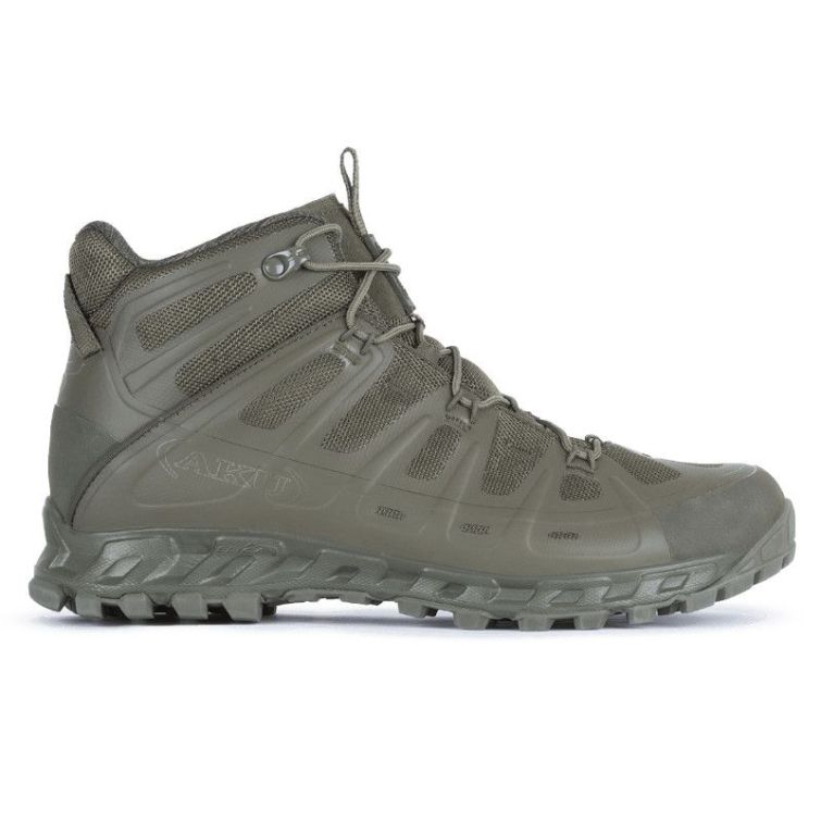 Ботинки треккинговые AKU Selvatica Tactical Mid GTX цвет Ranger Green фото 5