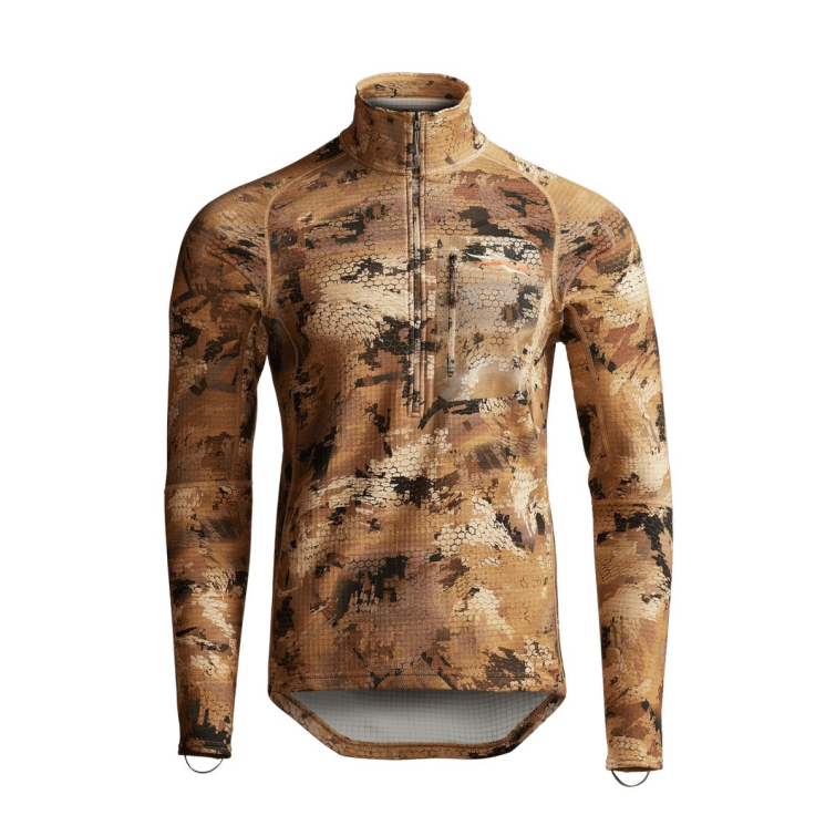 Водолазка SITKA Grinder Zip-T цвет Optifade Marsh фото 1