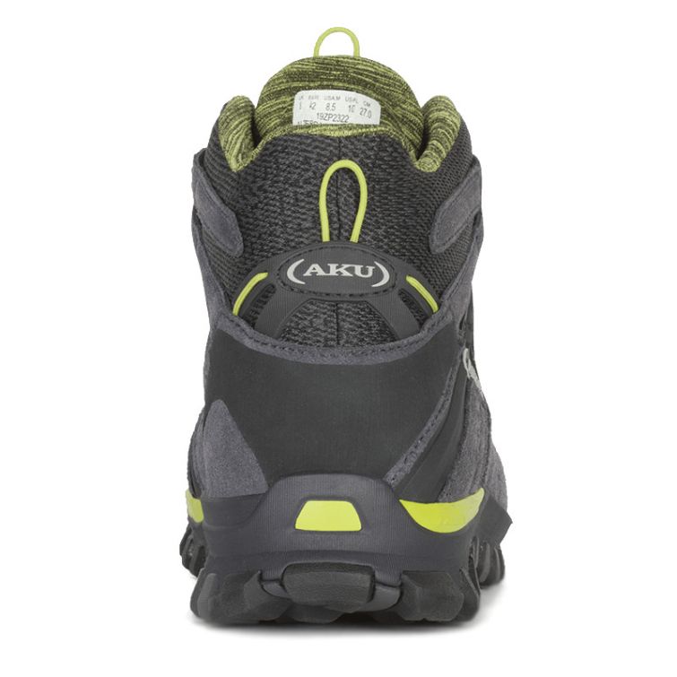 Ботинки треккинговые AKU Alterra Lite Mid GTX цвет Anthracite / Lime фото 4