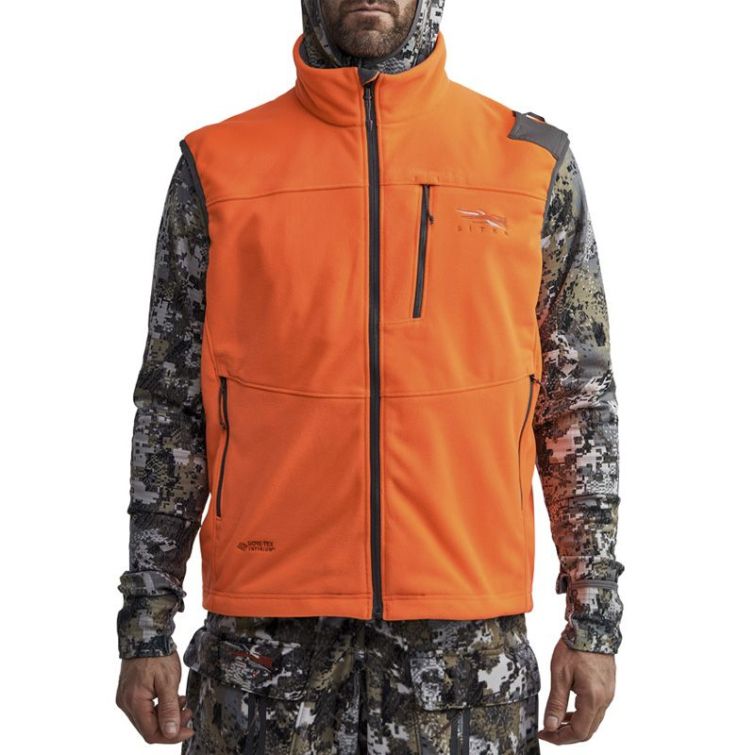Жилет сигнальный SITKA Stratus Vest New цвет Blaze Orange фото 8