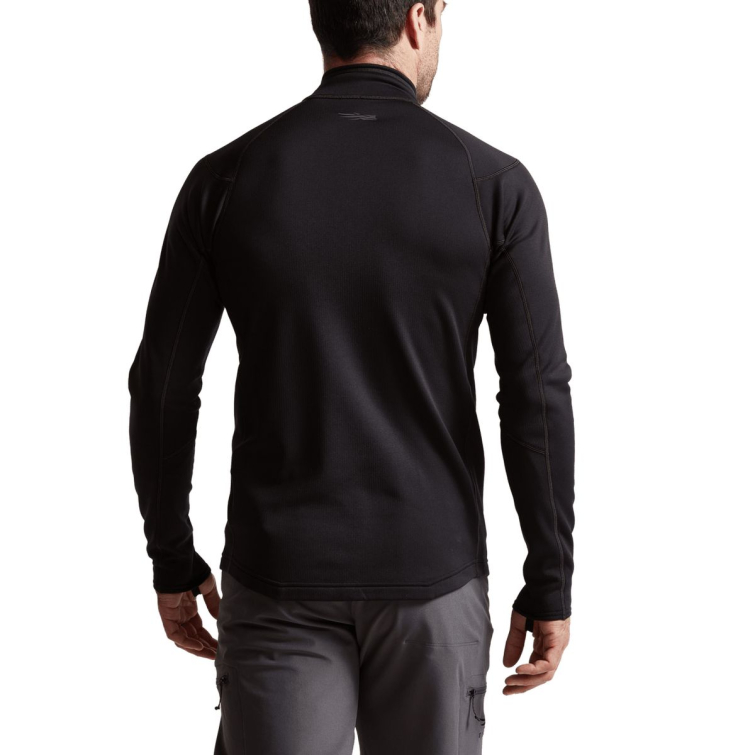 Водолазка SITKA Core Mid Wt Zip-T New цвет Black фото 4