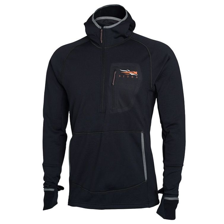 Толстовка SITKA Fanatic Hoody New цвет Black фото 1