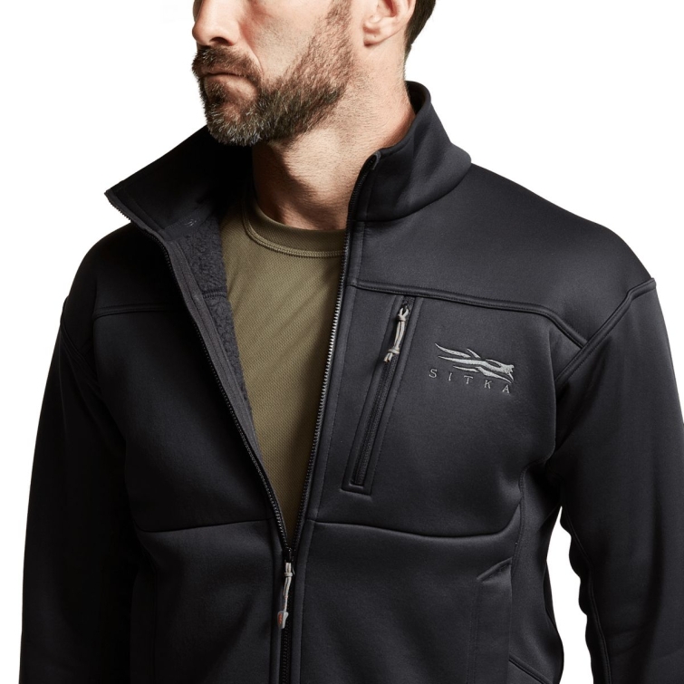 Толстовка SITKA Traverse Jacket цвет Black фото 5