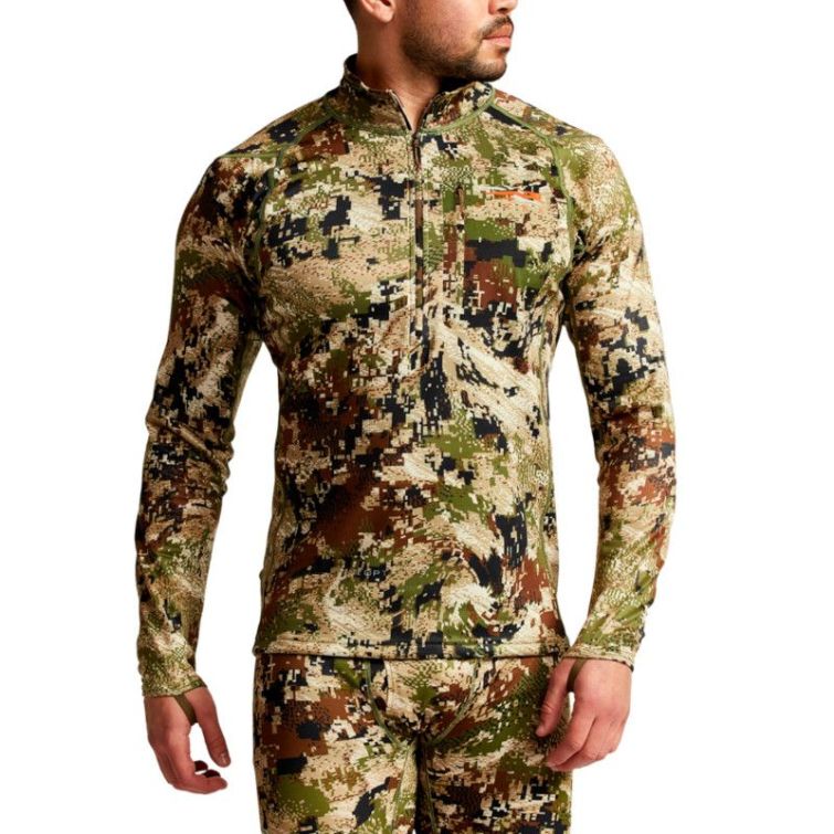 Водолазка SITKA Core Mid Wt Zip-T New цвет Optifade Subalpine фото 2