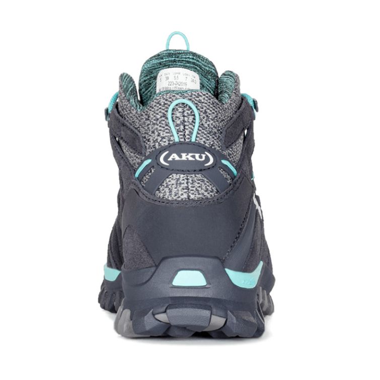 Ботинки треккинговые AKU WS Alterra Lite Mid GTX цвет Anthracite / Light Blue фото 4