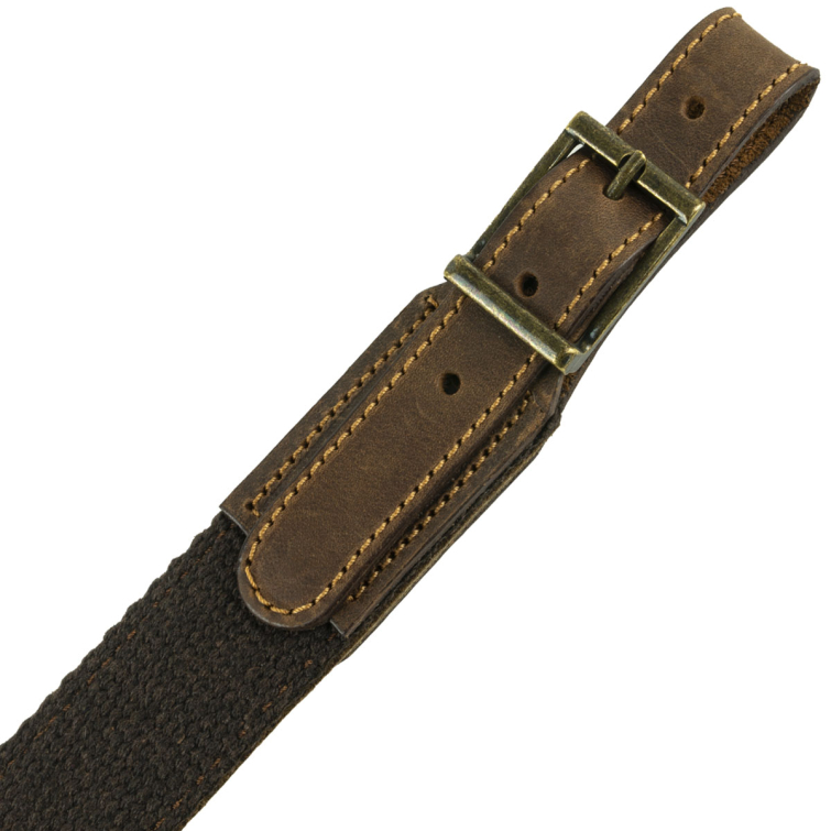Ремень погонный MAREMMANO CT 602 Canvas and Leather Sling фото 4
