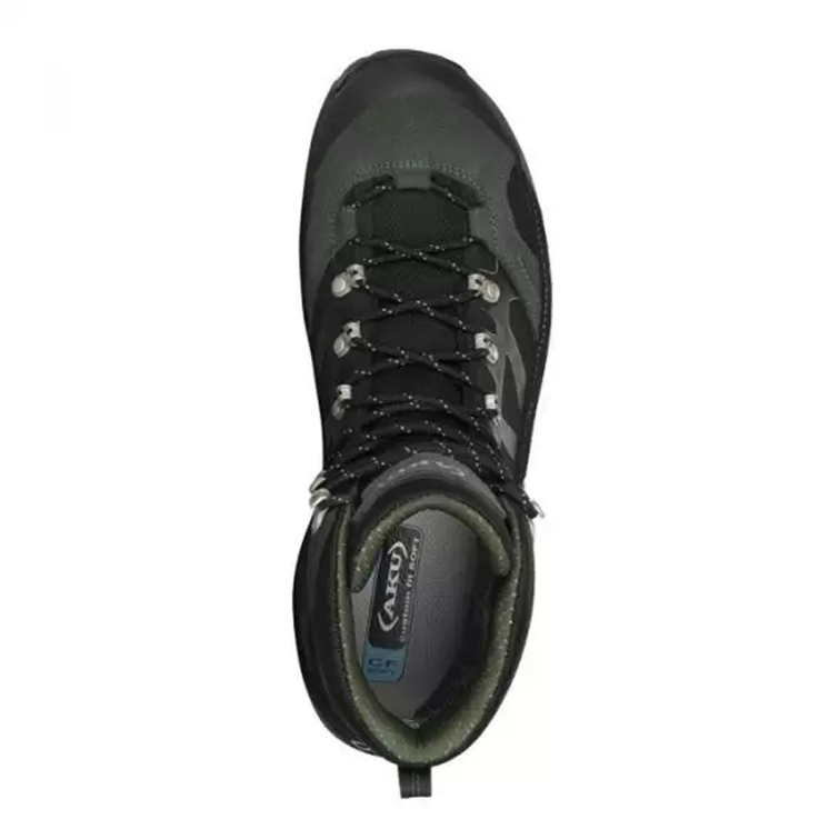 Ботинки треккинговые AKU Reactive GTX цвет Dark grey / Green фото 4