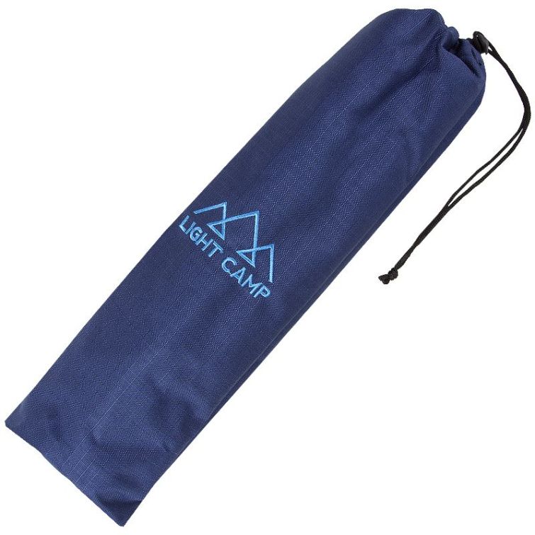 Табурет складной LIGHT CAMP Folding Stool цв. Синий фото 2