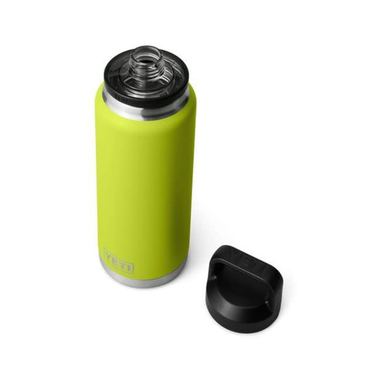 Термос YETI Rambler Bottle Chug Cap 1400 (46 oz) цв. Chartreuse фото 2