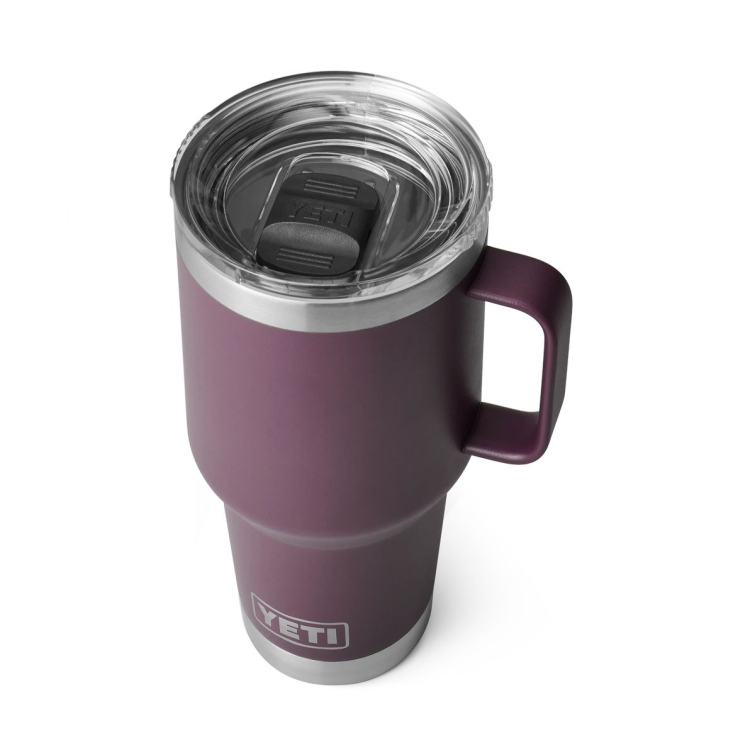 Термокружка YETI Rambler Travel Mug 591 (20 oz) цв. Nordic Purple фото 3