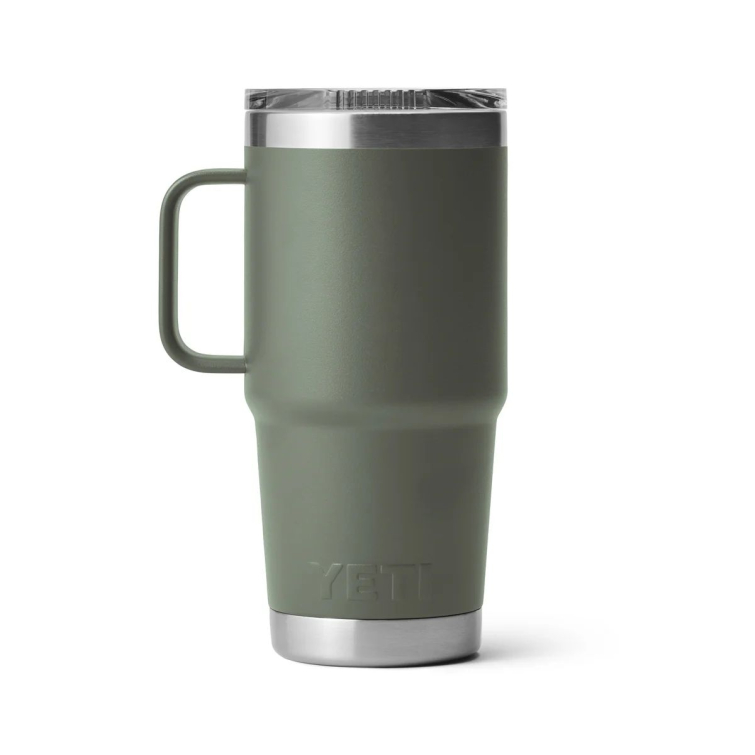 Термокружка YETI Rambler Travel Mug 591 (20 oz) цв. Camp Green фото 2