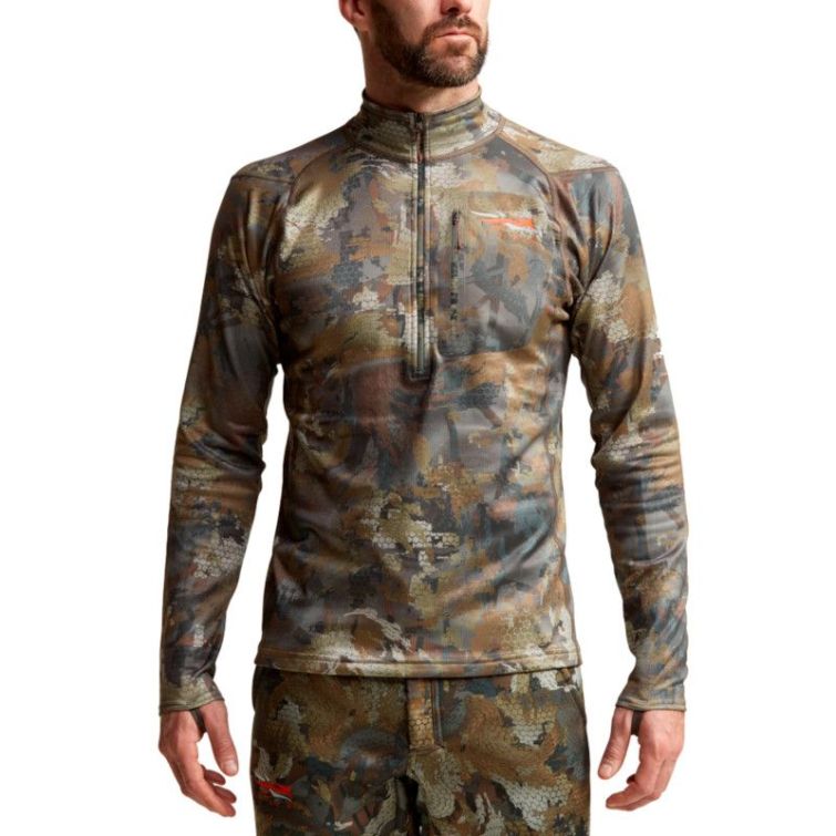 Водолазка SITKA Core Mid Wt Zip-T New цвет Optifade Timber фото 2